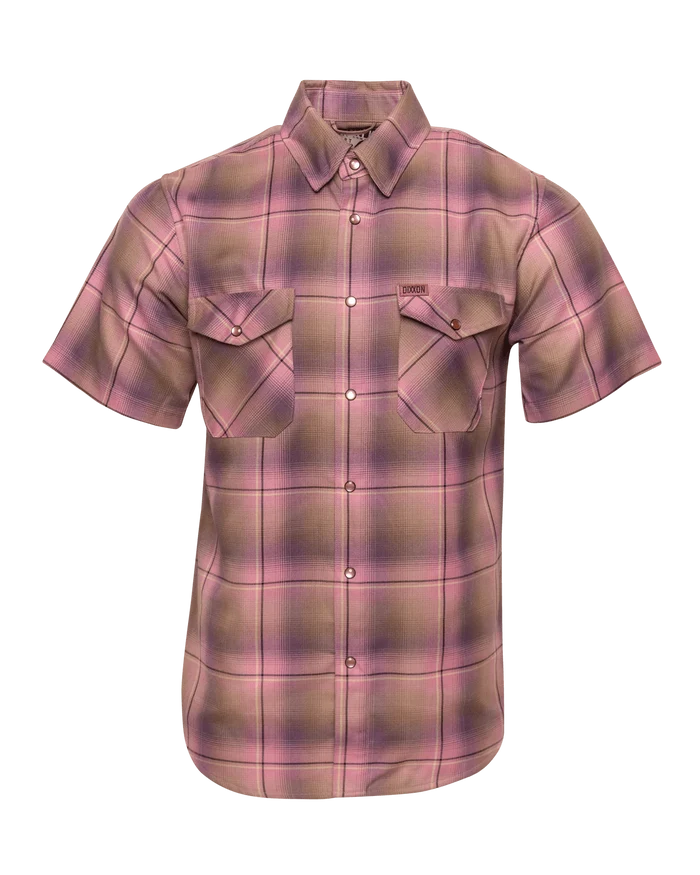 Desert Rose Shortie Short Sleeve Flannel