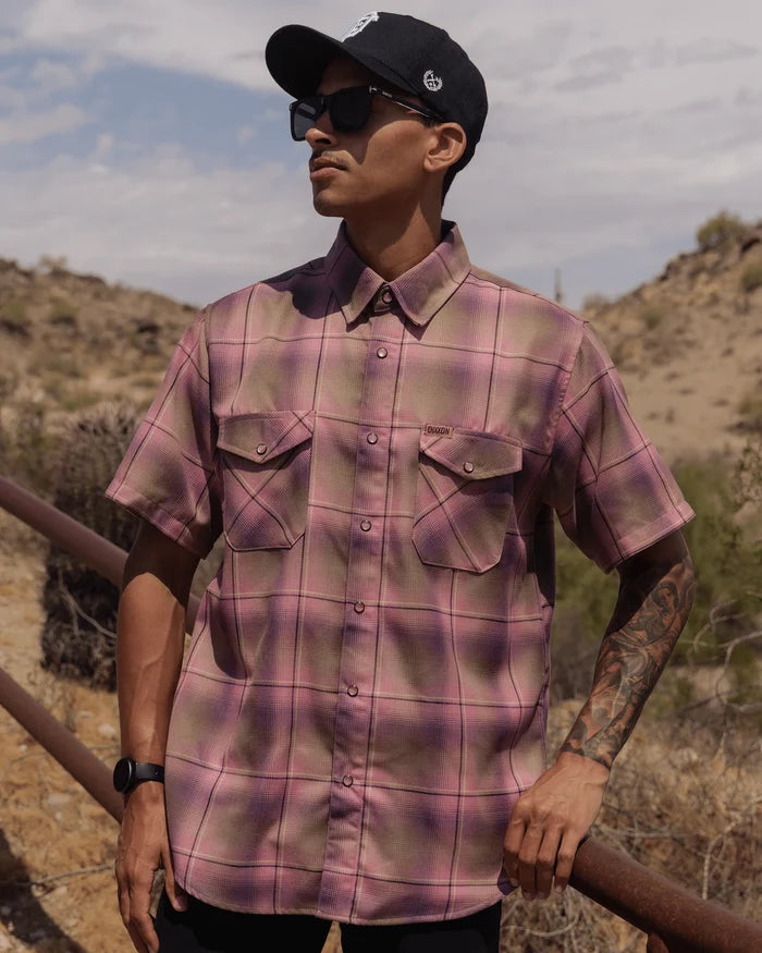 Desert Rose Shortie Short Sleeve Flannel