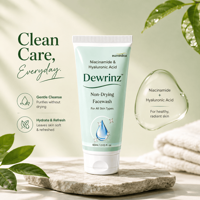 Dewrinz Non-Drying Facewash - Cosmosentials