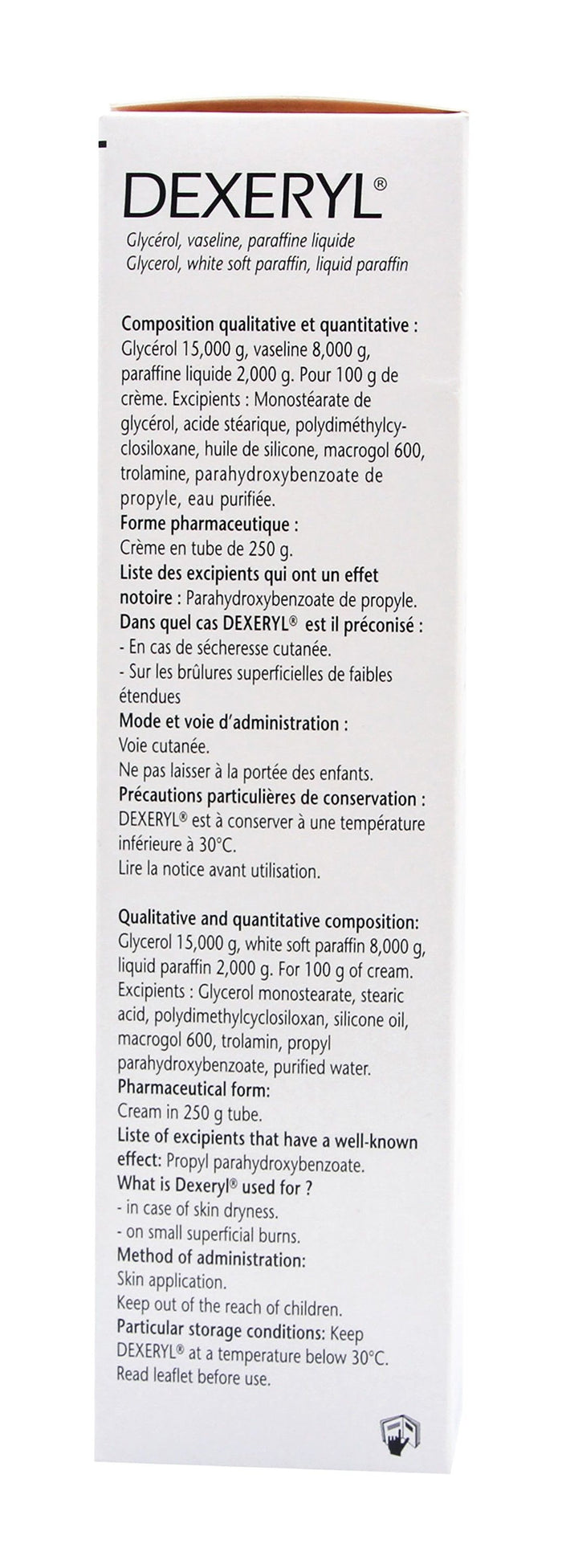 Dexeryl Cream for Dry Skin & Superficial burns, 250g - Makkah Pharmacy