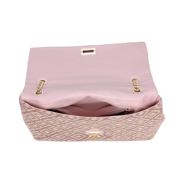 Diamond weave flap chain bag wholesale