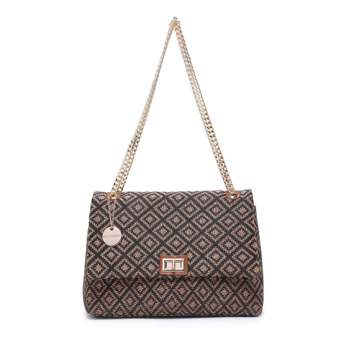 Diamond weave flap chain bag wholesale