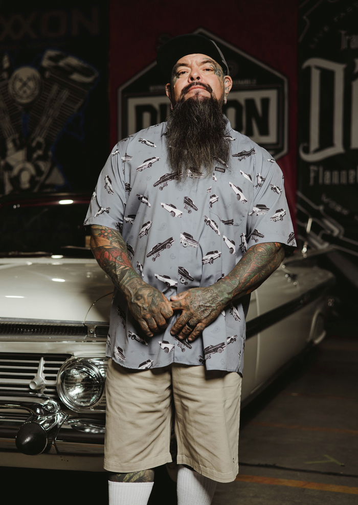 Dippin' Grey Short Sleeve Party Shirt