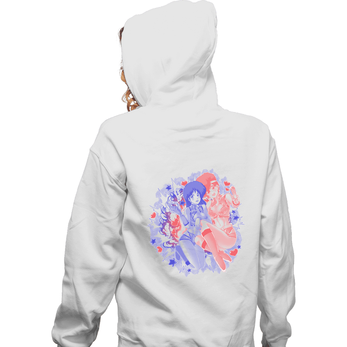 Zippered Hoodies, Unisex / Small / White