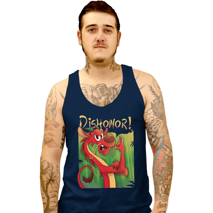 Tank Top, Unisex / Small / Navy