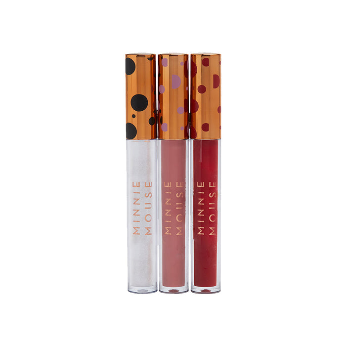 Disneys Minnie Mouse and Makeup Revolution Lipgloss Trio