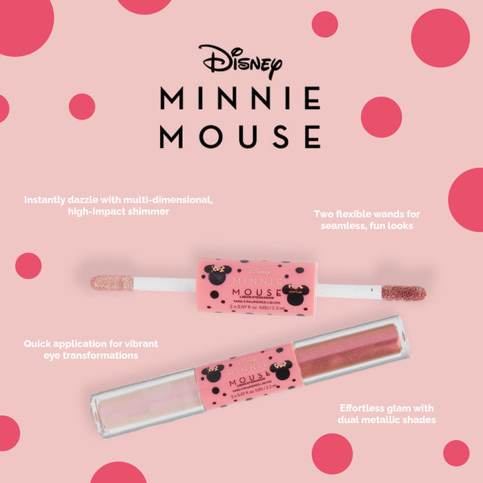 Disneys Minnie Mouse and Makeup Revolution Liquid Eyeshadow