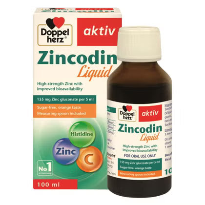 Doppelherz Aktiv Zincodin Oral Liquid 100ml Doppelherz