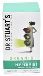 Dr Stuarts Organic Peppermint Herbal Tea  15bag