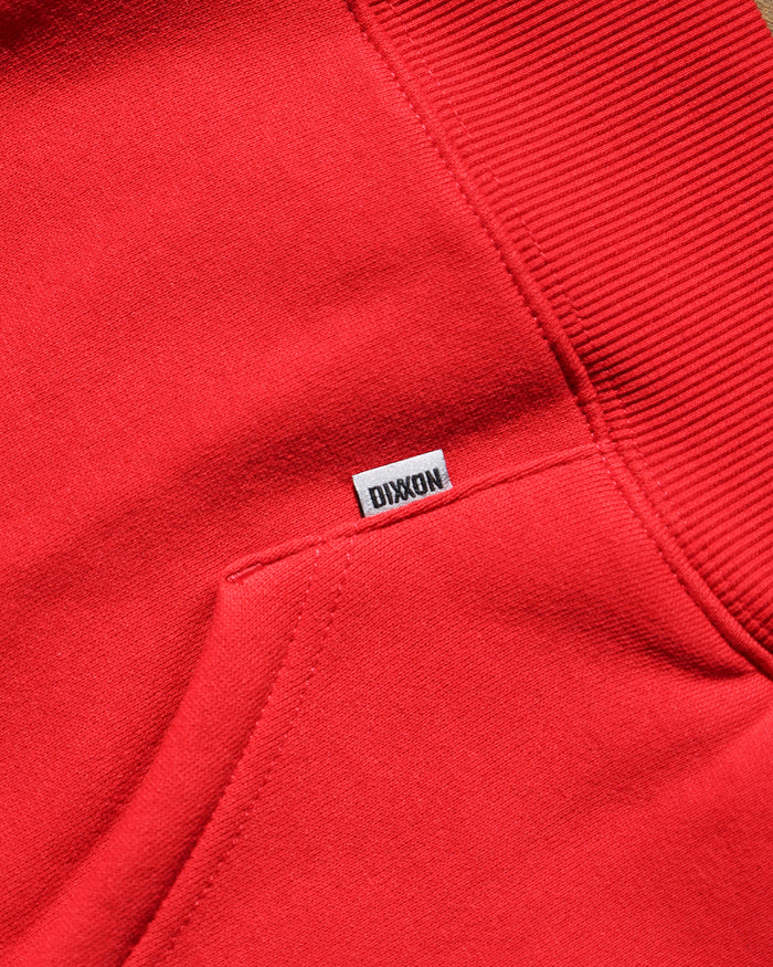 Drift Pullover Hood - Red