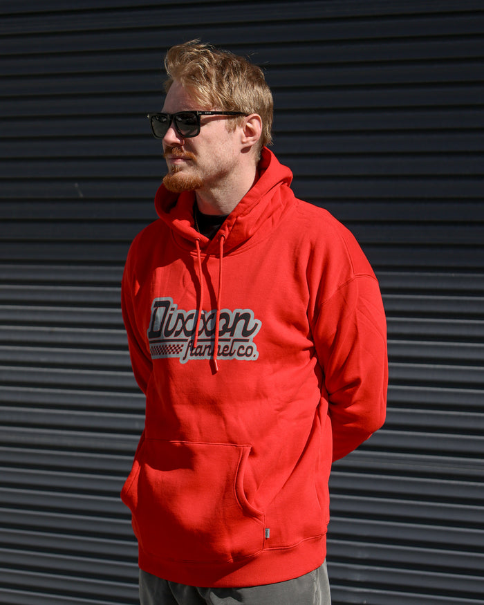 Drift Pullover Hood - Red
