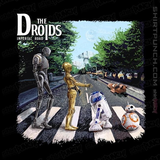 Shirts Magnets / 3"x3" / Black Droids