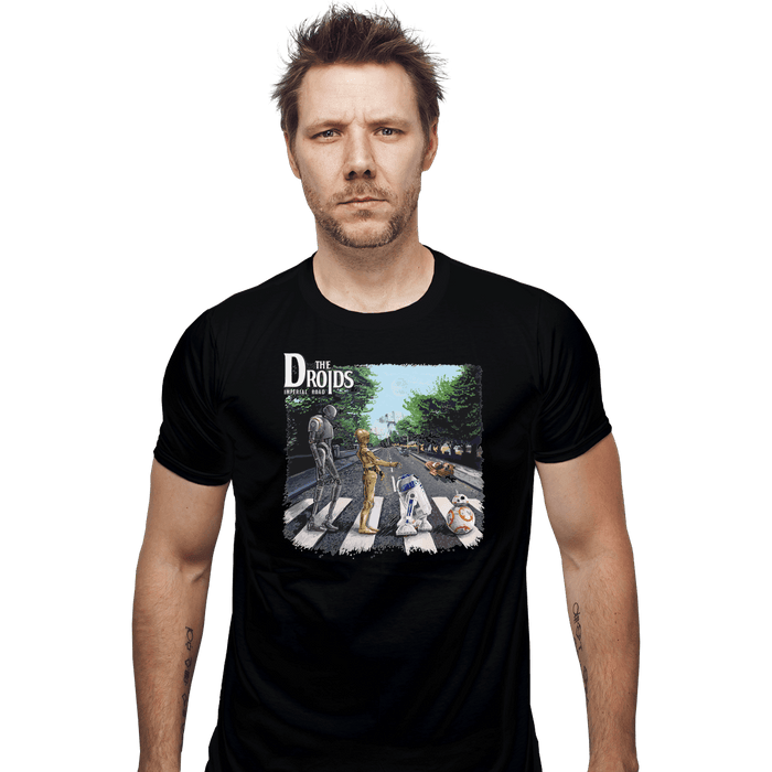 Shirts Fitted Shirts, Mens / Small / Black Droids