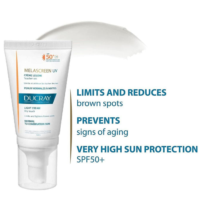 Ducray Melascreen Uv Light Cream Spf50+ 40 ML - Makkah Pharmacy