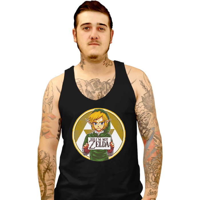 Tank Top, Unisex / Small / Black