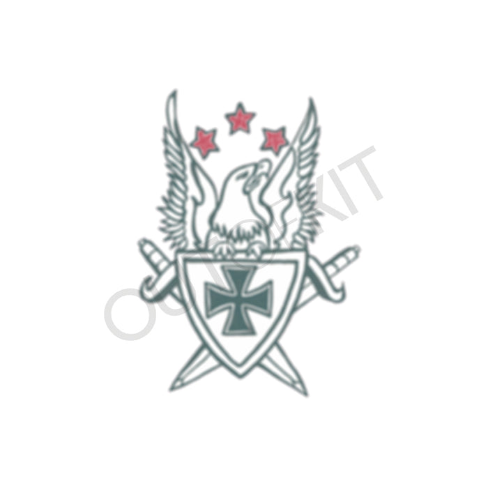 Eagle and Shield Tattoo