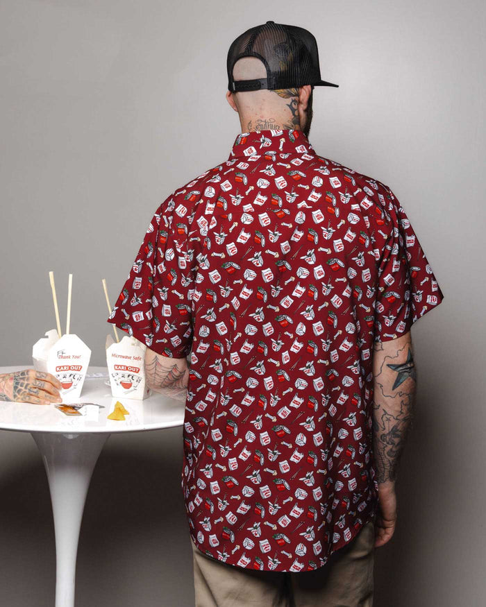 Eating Out Short Sleeve Party Shirt