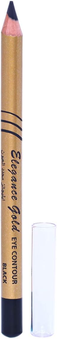 Elegant Gold Eye Liner - Black, 0.04 Oz