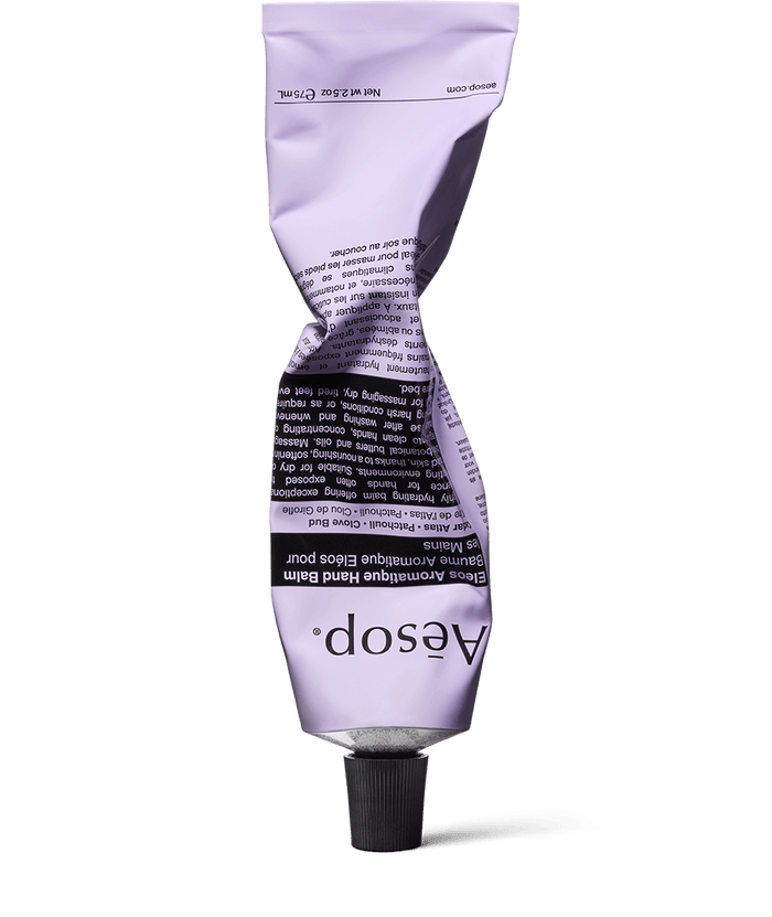 75ml tube of Aesop Eleos Aromatique Hand Balm