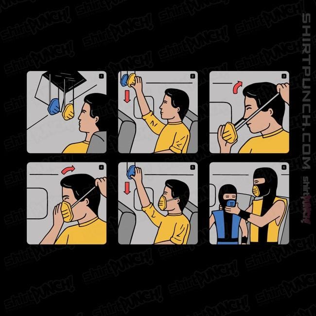 Shirts Magnets / 3"x3" / Black Emergency Kosplay