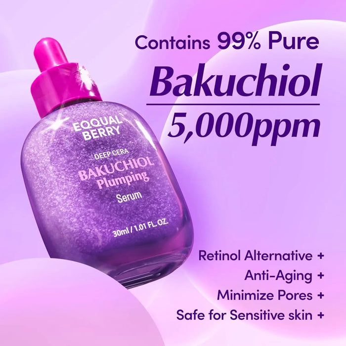 EqqualBerry Deep Cera Bakuchuol Plumping Serum 30ml