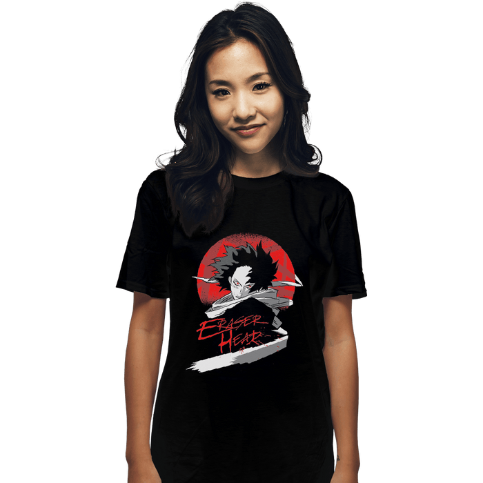 Shirts T-Shirts, Unisex / Small / Black Eraser Head