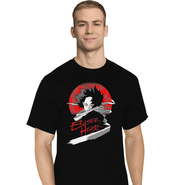 Shirts T-Shirts, Tall / Large / Black Eraser Head