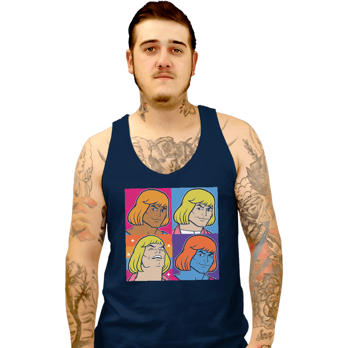 Tank Top, Unisex / Small / Navy