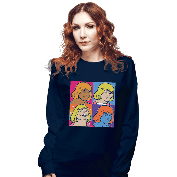 Long Sleeve Shirts, Unisex / Small / Navy