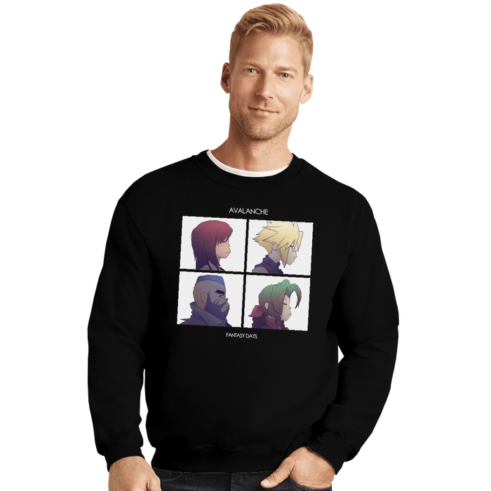 Crewneck Sweater, Unisex / Small / Black