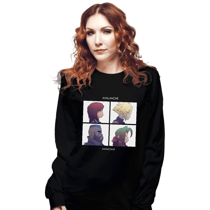 Long Sleeve Shirts, Unisex / Small / Black