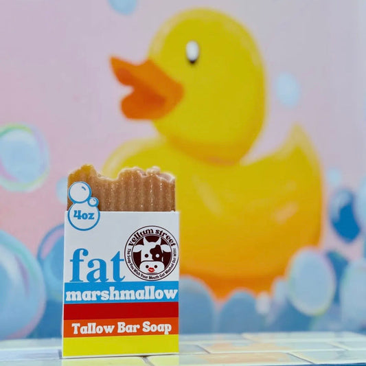 fat marshmallow - tallow bar soap