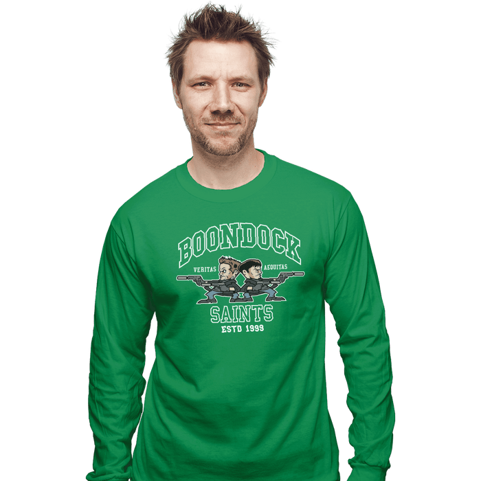 Long Sleeve Shirts, Unisex / Small / Irish Green