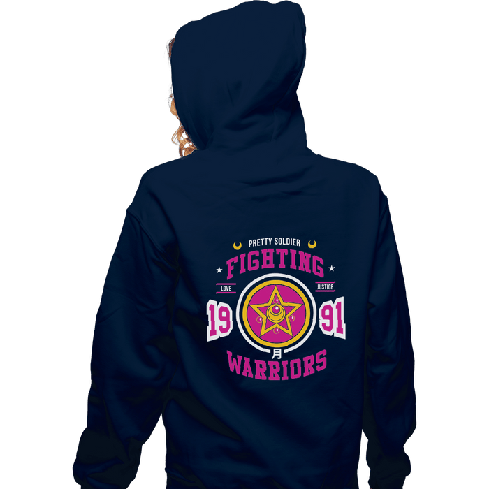 Zippered Hoodies, Unisex / Small / Navy