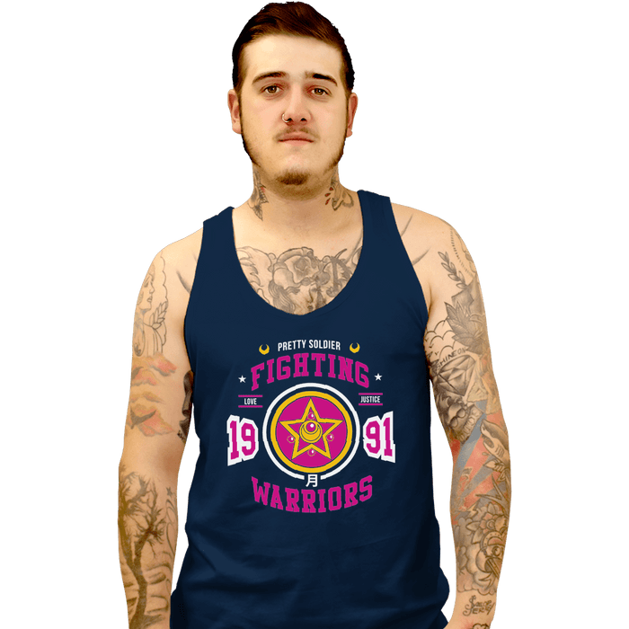 Tank Top, Unisex / Small / Navy