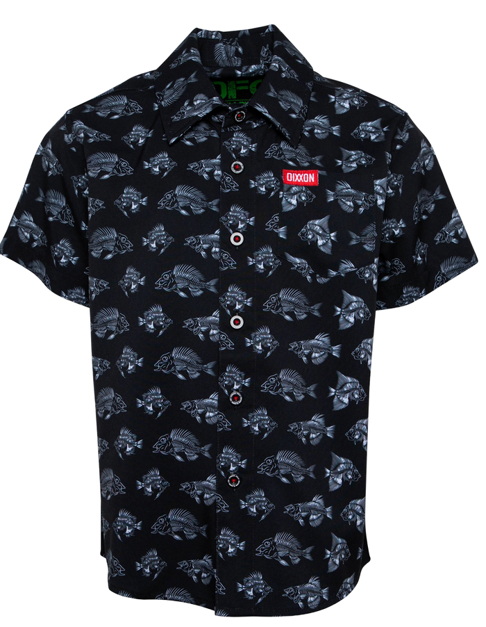 Fishbonez Youth Short Sleeve Party Shirt