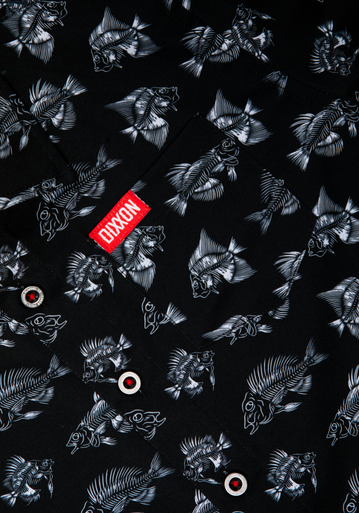 Fishbonez Youth Short Sleeve Party Shirt