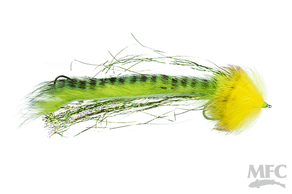 Flathead Pike Bunny - Chartreuse