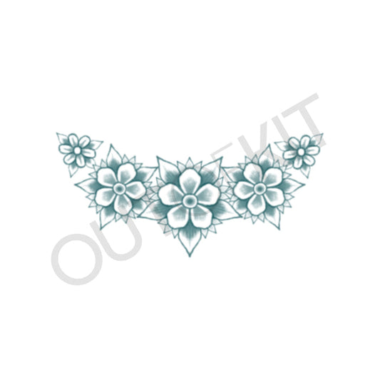 Flowers Five Tattoo