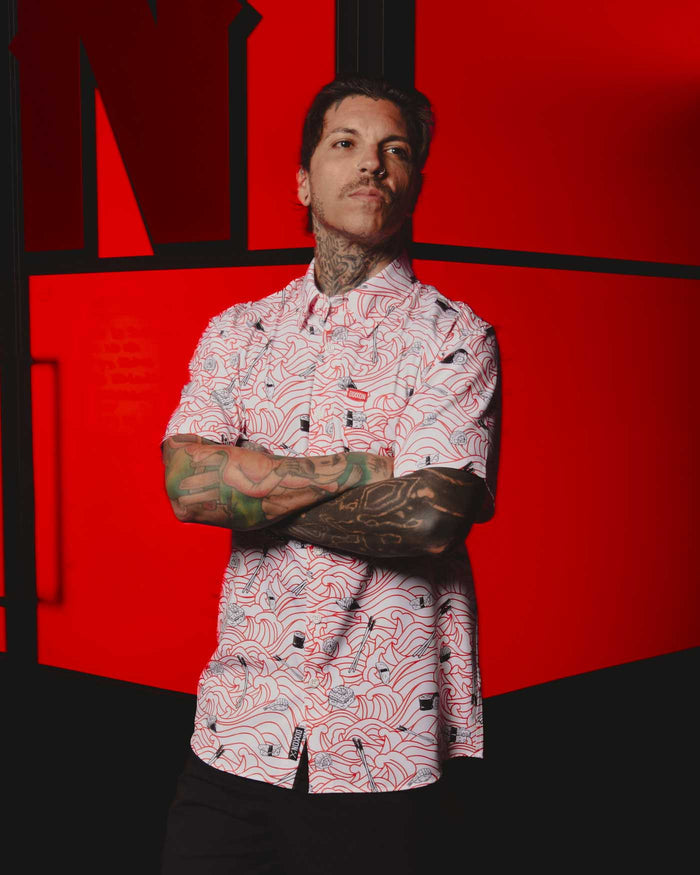 Fuk Mi Short Sleeve Party Shirt