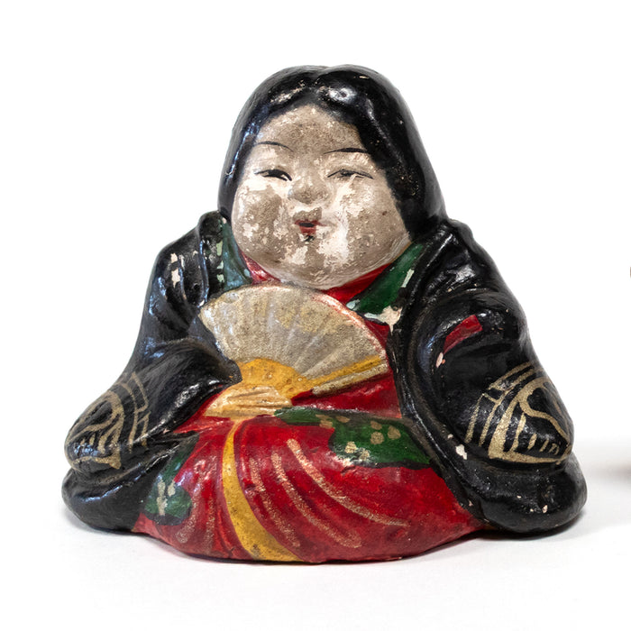 Fukusuke and Otafuku | Japanese Good Luck Figures