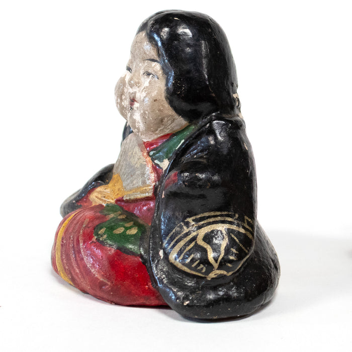 Fukusuke and Otafuku | Japanese Good Luck Figures