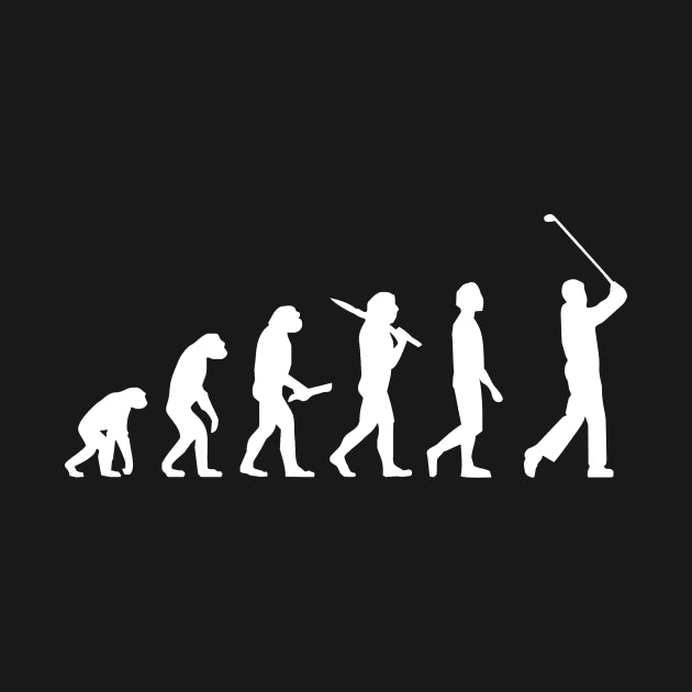 Funny Golf Evolution Gift For Golfers & Golf Players T-Shirt
