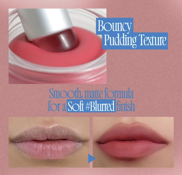 Fwee Keyring Set Lip & Cheek Blurry Pudding Pot MV02 Hurt