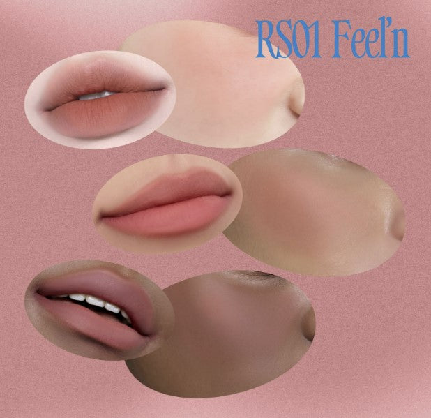 Fwee Keyring Set Lip & Cheek Blurry Pudding Pot MV02 Hurt