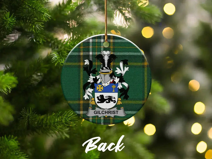 Family Name Gilchrist Ornament Holiday Decoration
