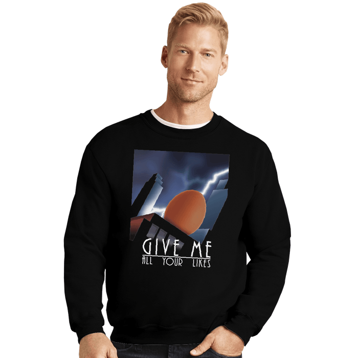 Crewneck Sweater, Unisex / Small / Black