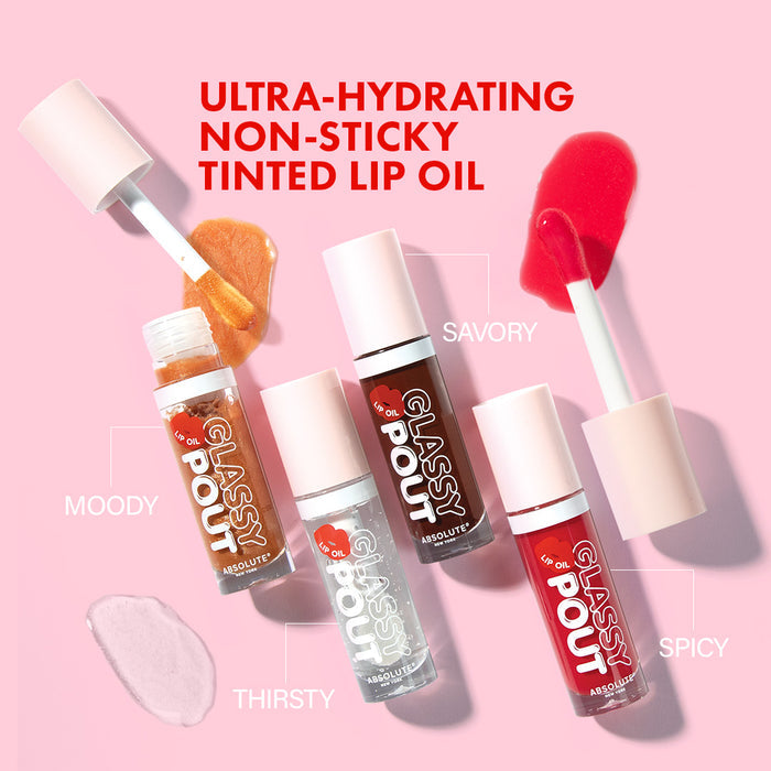 Glassy Pout Lip Oil - mlgl-03-perky