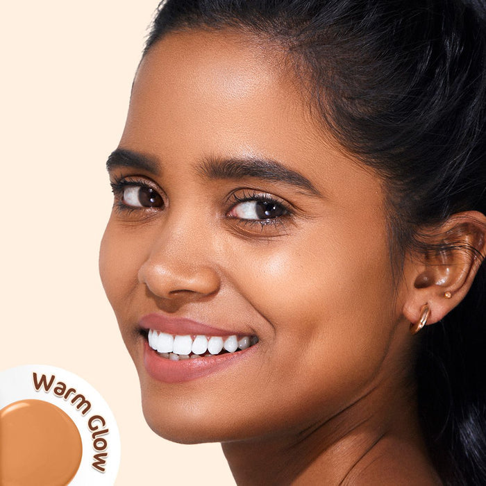 Glow Getter’s Combo | Glow Serum Foundation - Warm Glow 30 ml & Glow Full Coverage Compact - Almond Glow 9 g
