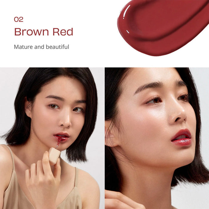 House of Hur Glowy Ampoule Tint #02 BROWN RED Nudie Glow Australia